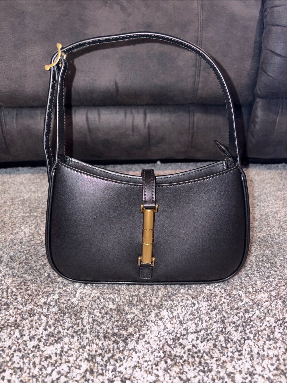 Charles and Keith Black Cesia Shoulder Bag